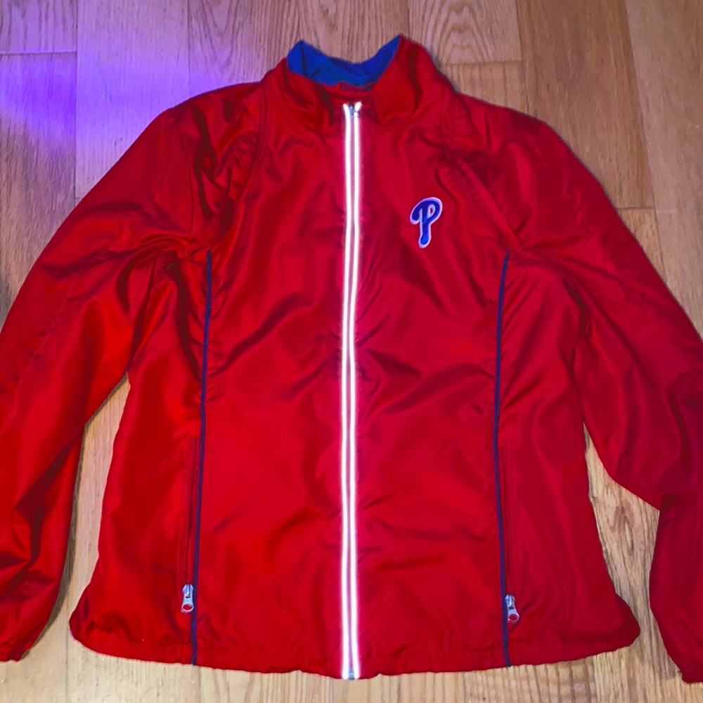 mlb genuine merchandise phillies windbreaker